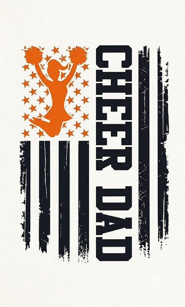 Cheer Dad Flag