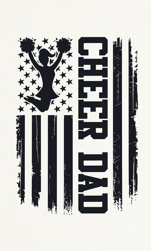 Cheer Dad Flag